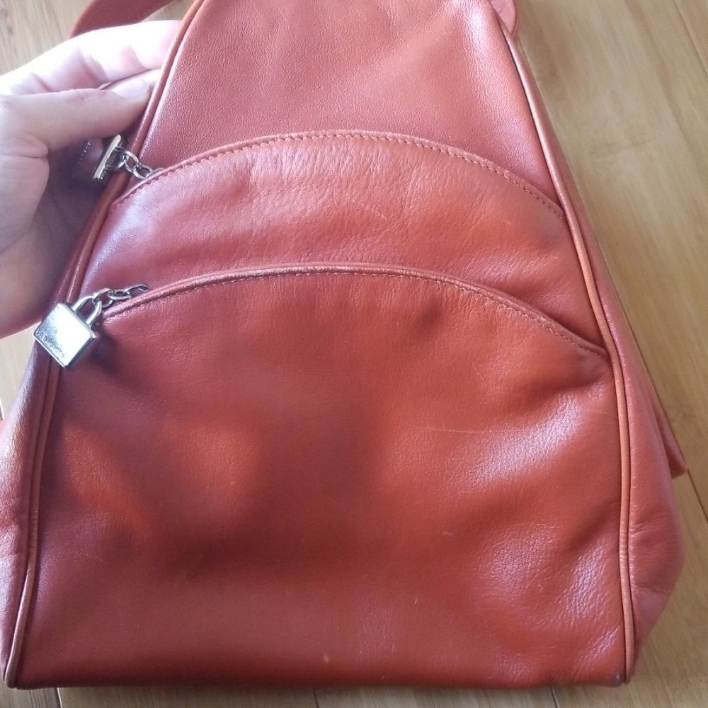 Vintage La Bagagerie Leather Backpack - Picture 4 of 8